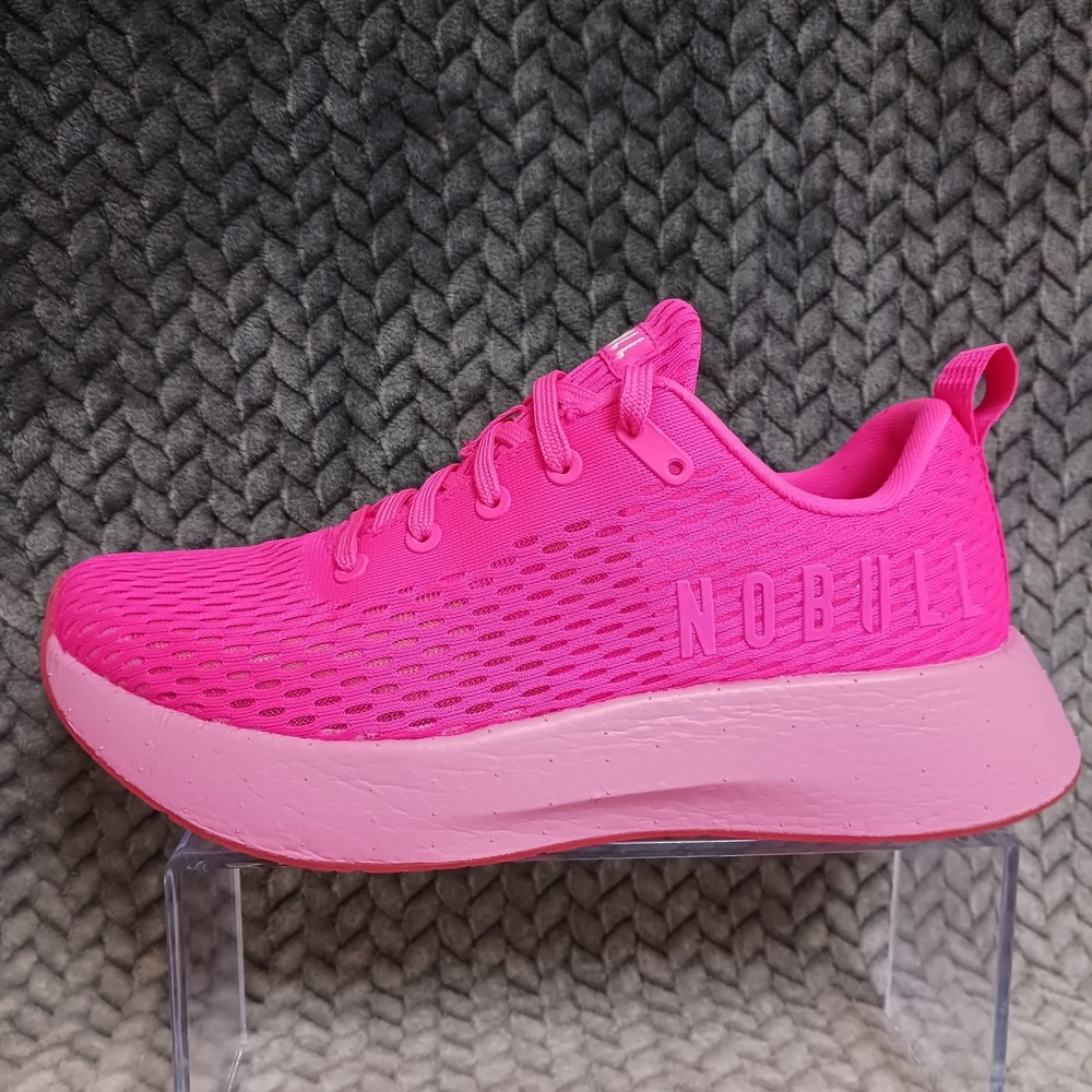 Nobull Journey Neon Pink Women's Training Running Sneakers Shoes Size 9.5 - Picture 11 of 14